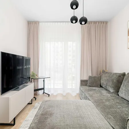 Functional With A Balcony And Parking Close To Spaces By Renters * Poznań